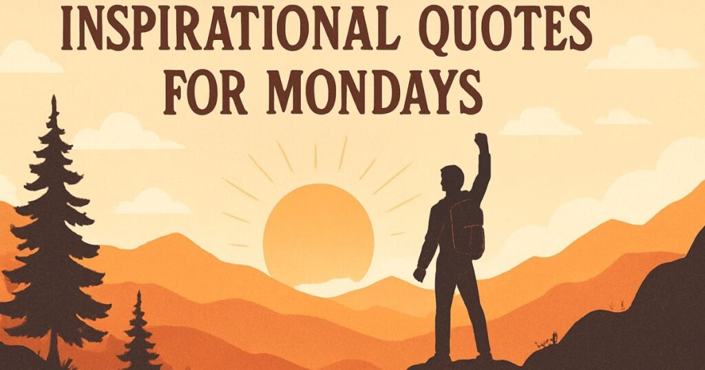 Inspirational Monday Reflection Quotes