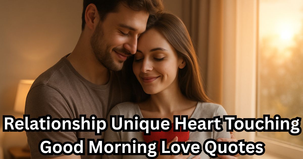 Relationship Unique Heart Touching Good Morning Love Quotes