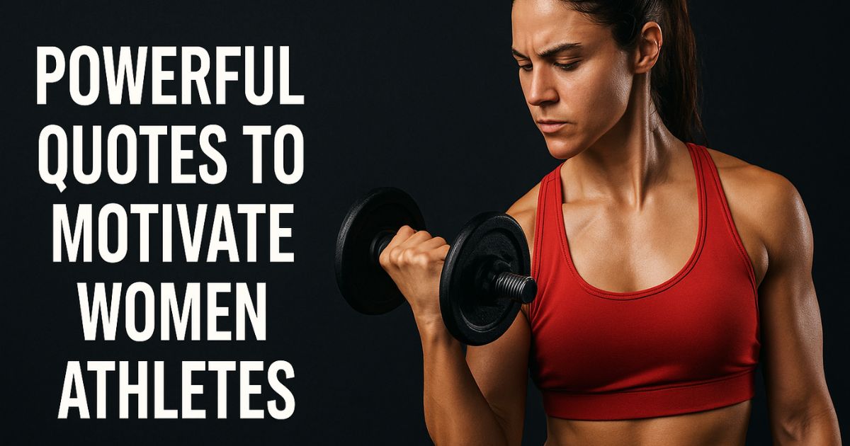Inspiring Strong Sports Girl Quotes from God for Girls Who Give Their All in Sports