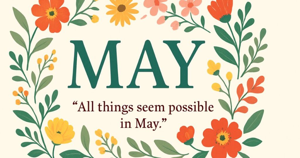 Short May Quotes For Calendars