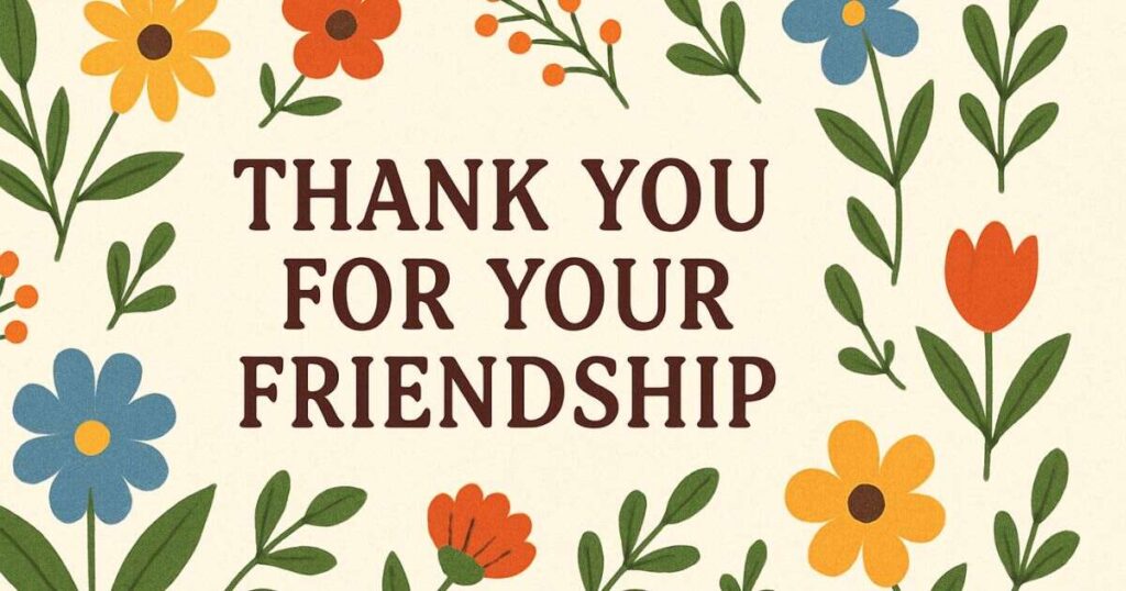 Friend Thank You Quotes