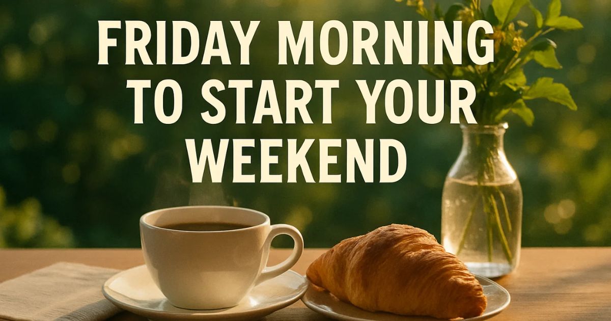 30+ Friday Morning Quotes to Start Your Weekend