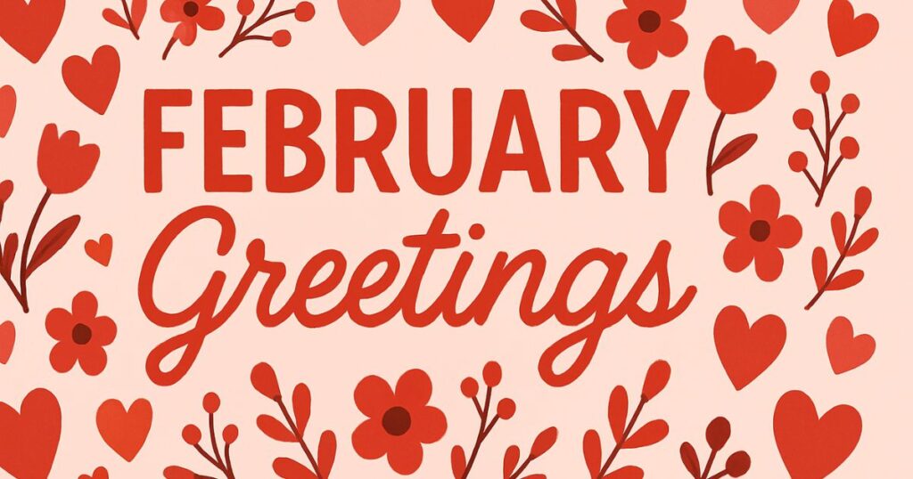 February Greetings