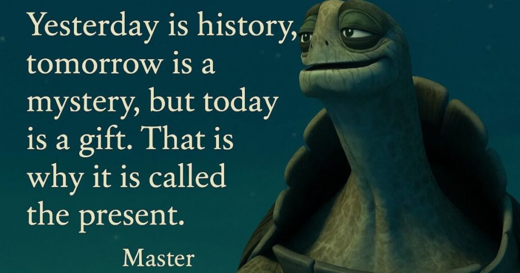 Grand Master Oogway Quotes