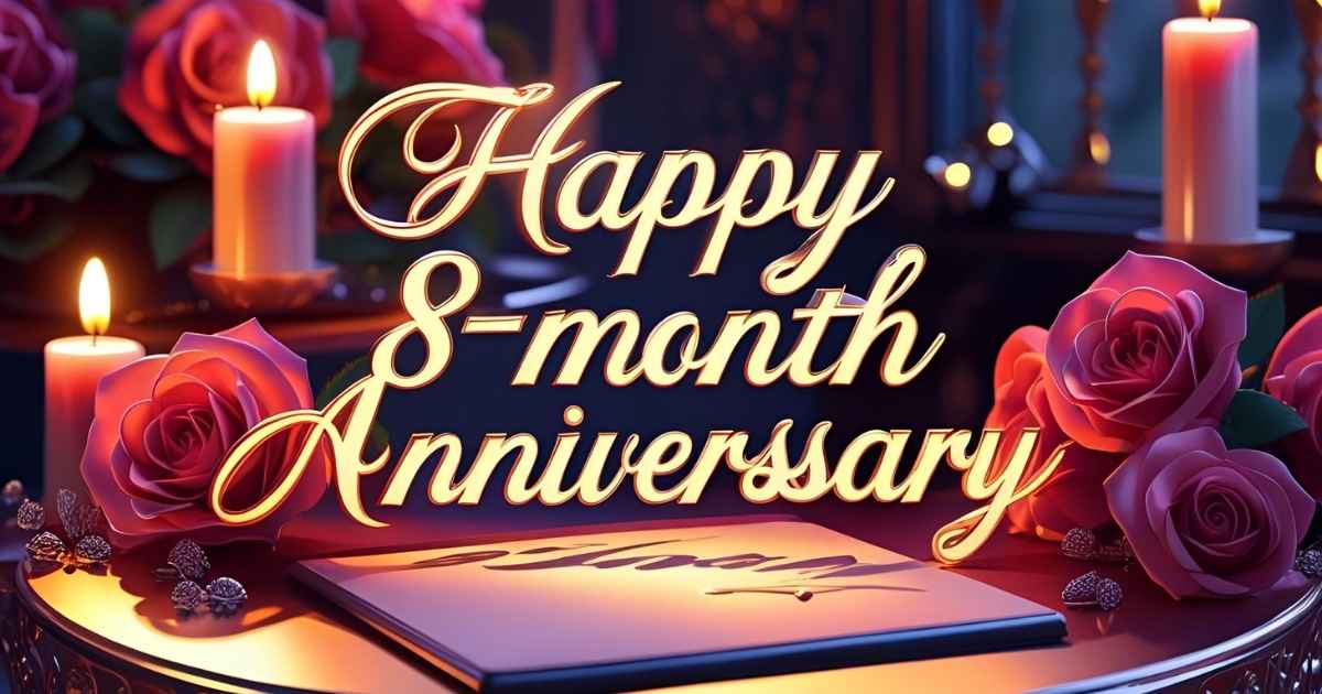 Happy 8 Month Anniversary Quotes