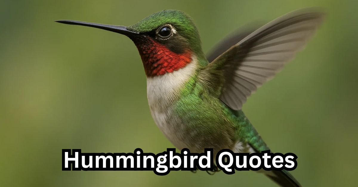 80+ Hummingbird Quotes: Wings of Joy & Inspiration