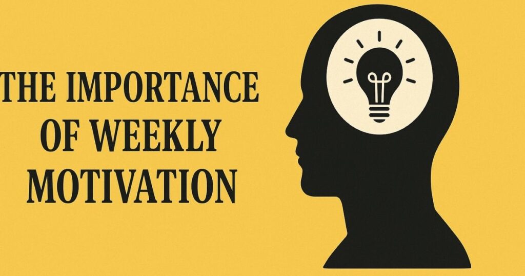 The Importance of Weekly Motivation